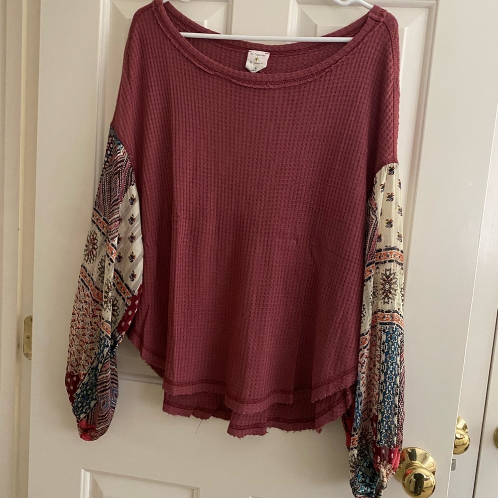 Boutique Boho Patterned Top